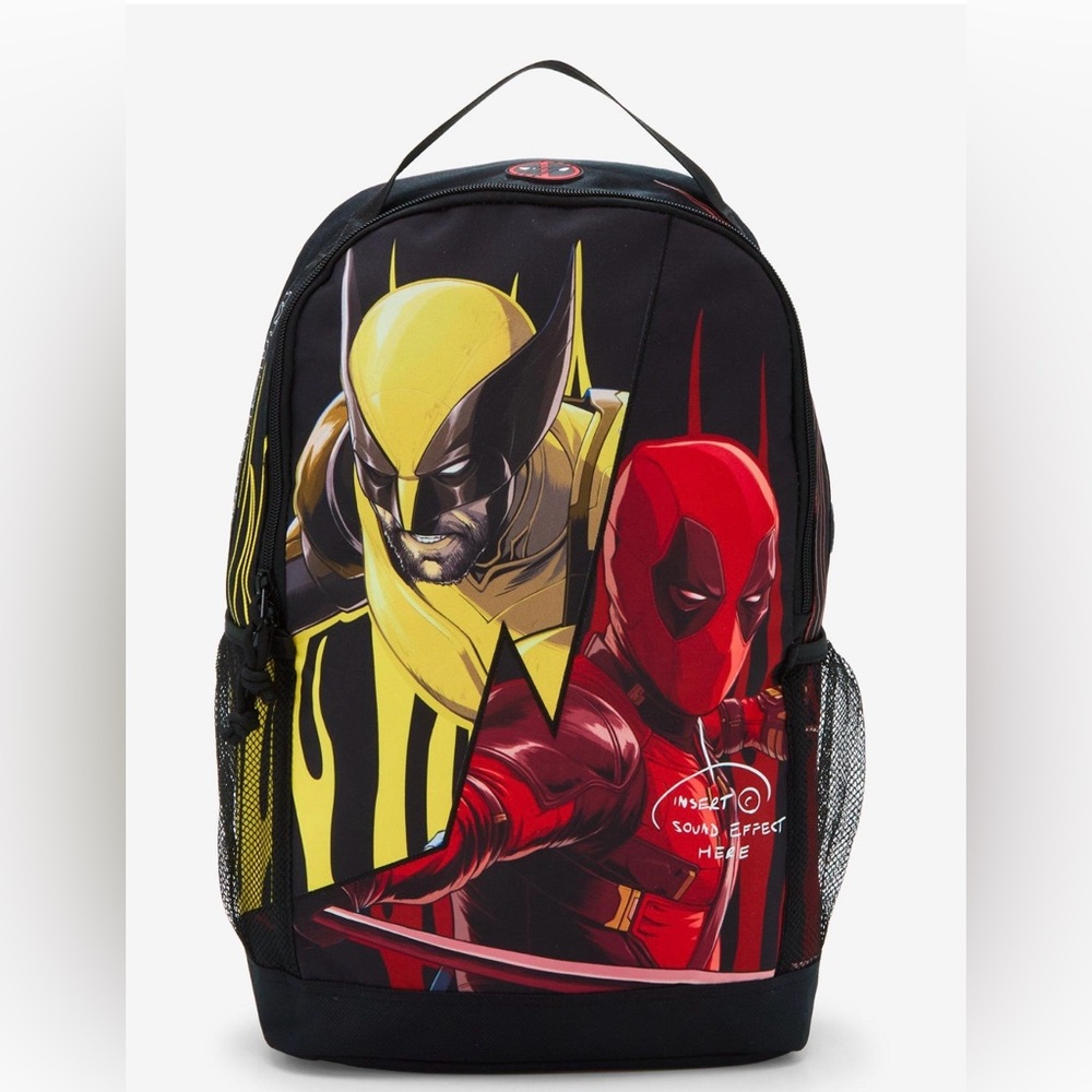 Marvel Deadpool & Wolverine Split Backpack NWT